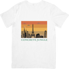 BATR Short Sleeve White T-Shirt Printed X  Concrete Jungle