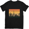 BATR Short Sleeve Black T-Shirt Printed X  Concrete Jungle