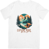 BATR Short Sleeve White T-Shirt Printed X  Explore More