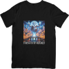 BATR Short Sleeve Black T-Shirt Printed X  Strength of Hercules