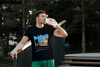 BATR Short Sleeve Black T-Shirt Printed X  Adventure Awaits