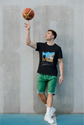BATR Short Sleeve Black T-Shirt Printed X  Adventure Awaits