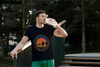 BATR Short Sleeve Black T-Shirt Printed X  Explore the Unknown