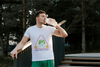 BATR Short Sleeve White T-Shirt Printed X  Game Mode