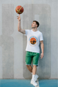 BATR Short Sleeve White T-Shirt Printed X  Explore the Unknown