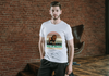 BATR Short Sleeve White T-shirt Printed X  Lion Wild at Heart