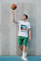 BATR Short Sleeve White T-Shirt Printed X  Adventure Awaits