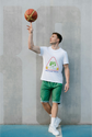 BATR Short Sleeve White T-Shirt Printed X  Game Mode