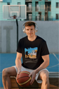 BATR Short Sleeve Black T-Shirt Printed X  Adventure Awaits