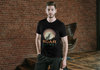 BATR Short Sleeve Black T-Shirt Printed X  Roar Louder