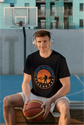 BATR Short Sleeve Black T-Shirt Printed X  Explore the Unknown