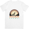 BATR Short Sleeve White T-Shirt Printed X  Roar Louder