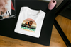 BATR Short Sleeve White T-shirt Printed X  Lion Wild at Heart