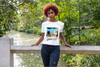 BATR Short Sleeve White T-Shirt Printed X  Adventure Awaits