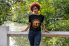 BATR Short Sleeve Black T-Shirt Printed X  Explore the Unknown