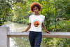 BATR Short Sleeve White T-Shirt Printed X  Explore the Unknown