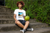 BATR Short Sleeve White T-Shirt Printed X  Adventure Awaits