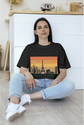 BATR Short Sleeve Black T-Shirt Printed X  Concrete Jungle