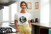 BATR Short Sleeve White T-Shirt Printed X  Explore More