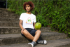 BATR Short Sleeve White T-Shirt Printed X  Game Mode