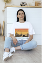 BATR Short Sleeve White T-Shirt Printed X  Concrete Jungle