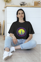 BATR Short Sleeve Black T-Shirt Printed X  City Light Big Dreams