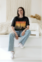 BATR Short Sleeve Black T-Shirt Printed X  Concrete Jungle