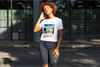 BATR Short Sleeve White T-Shirt Printed X  Adventure Awaits