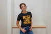 BATR Short Sleeve Black T-Shirt Typography X  Rise and Grind