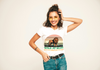 BATR Short Sleeve White T-shirt Printed X  Lion Wild at Heart