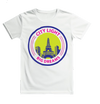 BATR Short Sleeve White T-Shirt Typography X  City Lights Big Dreams