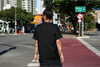 BATR Short Sleeve Black T-Shirt Printed X  City Light Big Dreams