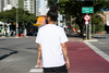 BATR Short Sleeve White T-Shirt Printed X  City Lights Big Dreams