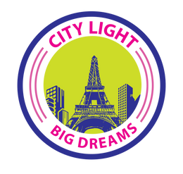 BATR Short Sleeve White T-Shirt Printed X  City Lights Big Dreams