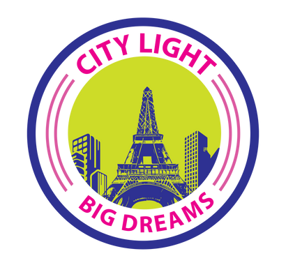 BATR Short Sleeve White T-Shirt Printed X  City Lights Big Dreams
