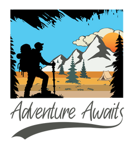 BATR Short Sleeve White T-Shirt Printed X  Adventure Awaits